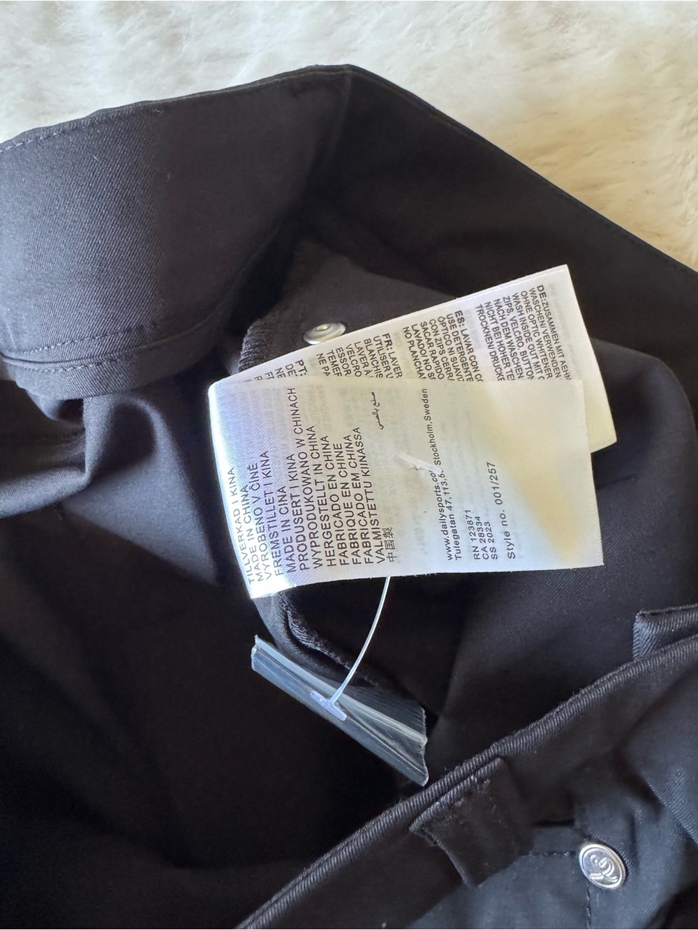 Daily Sports Black Performance Bermuda Shorts - Picture 6 of 12